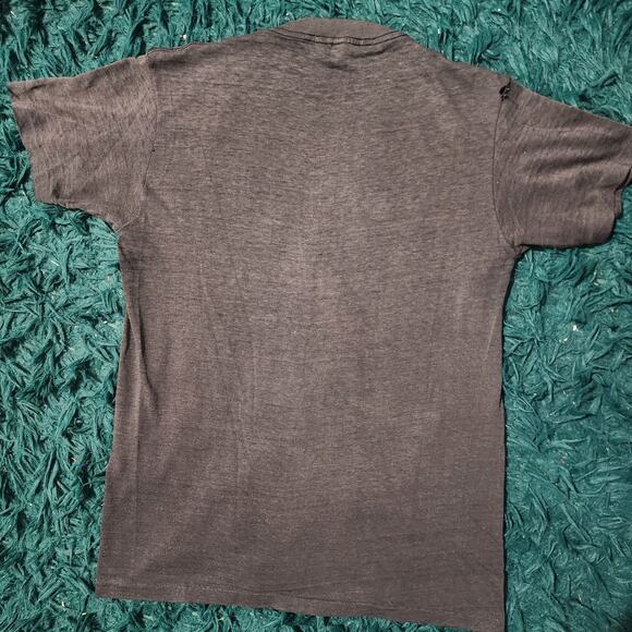 Vintage Jack Daniel’s Old No.7 Tennessee Whiskey Tee Distressed Black 18x25 - Picture 2 of 7